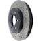 Centric Parts Sport Drilled/Slotted Brake Rotor, 127.65100L 127.65100L - alternate 1